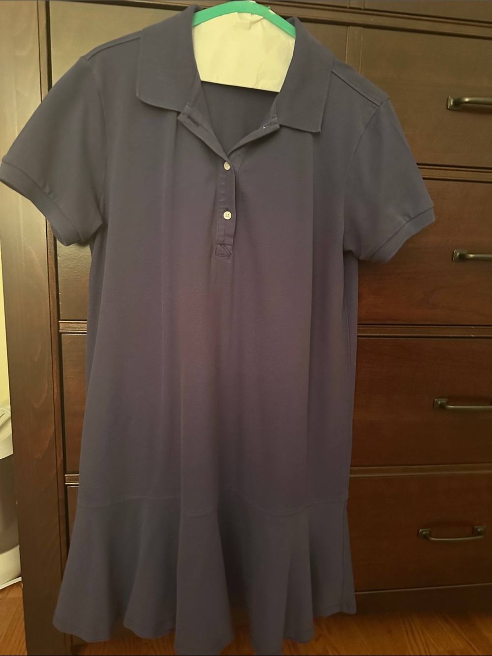 Tuckernuck Navy Short-Sleeve Polo Dress